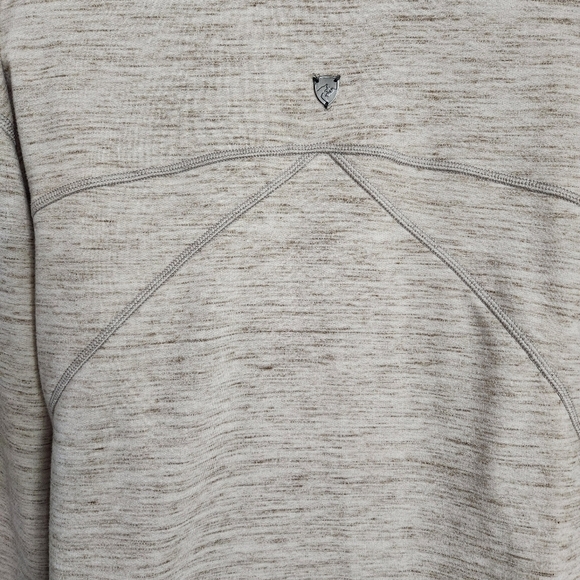 Kuhl women's open front cardigan size xsmall heathered cream - Picture 5 of 10